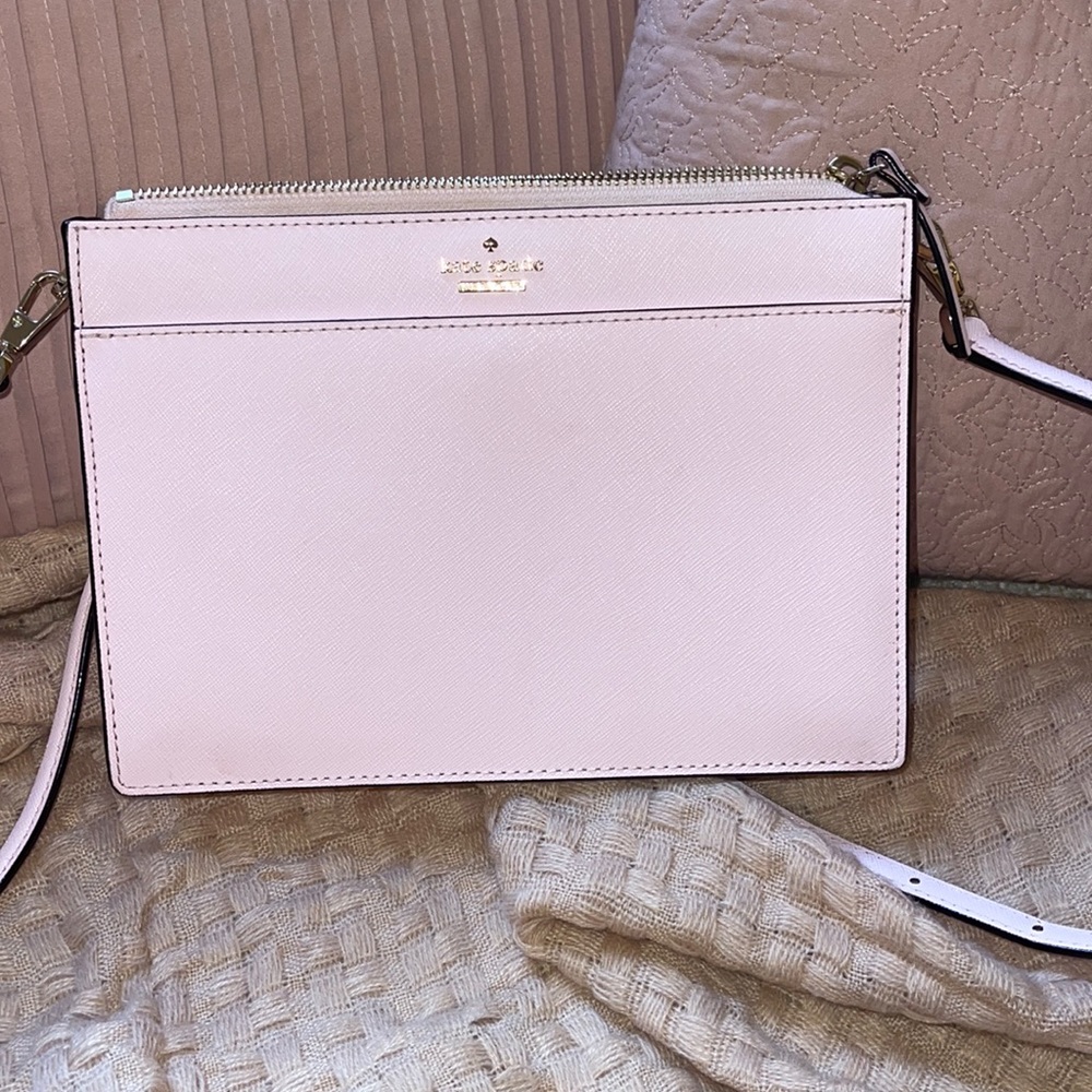 Light Pink Kate Spade Crossbody Purse